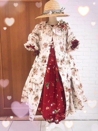 ♡新作❣️ローズジャムびんワンピースのコーデ♡by PINKHOUSE ♡新作❣️ローズジャムびんワンピースのコーデ♡by PINKHOUSE