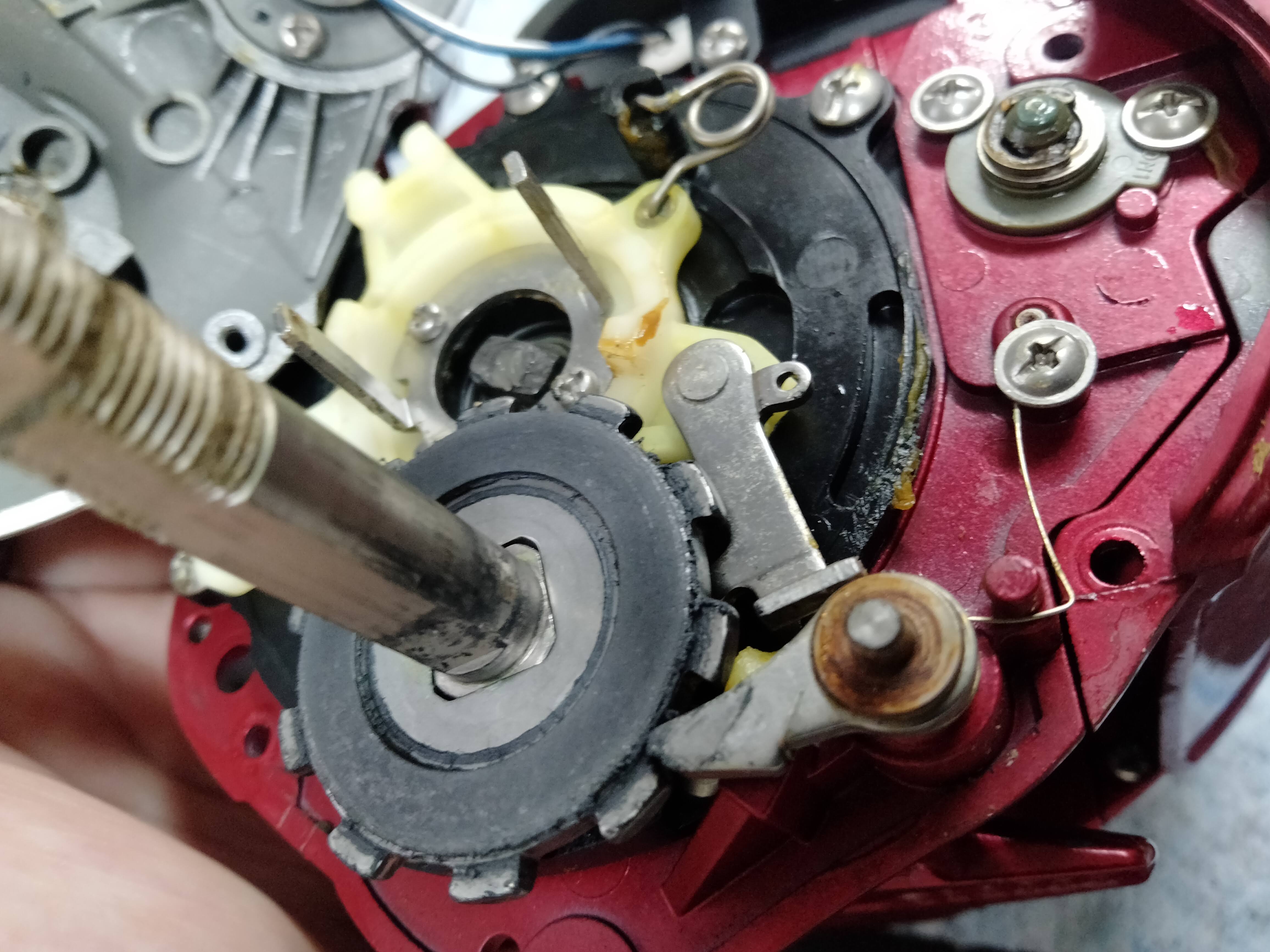 08電動丸3000プレイズ整備その① | reelmaintenance-higarageの 08電動丸3000プレイズ整備その① | reelmaintenance-higarageの