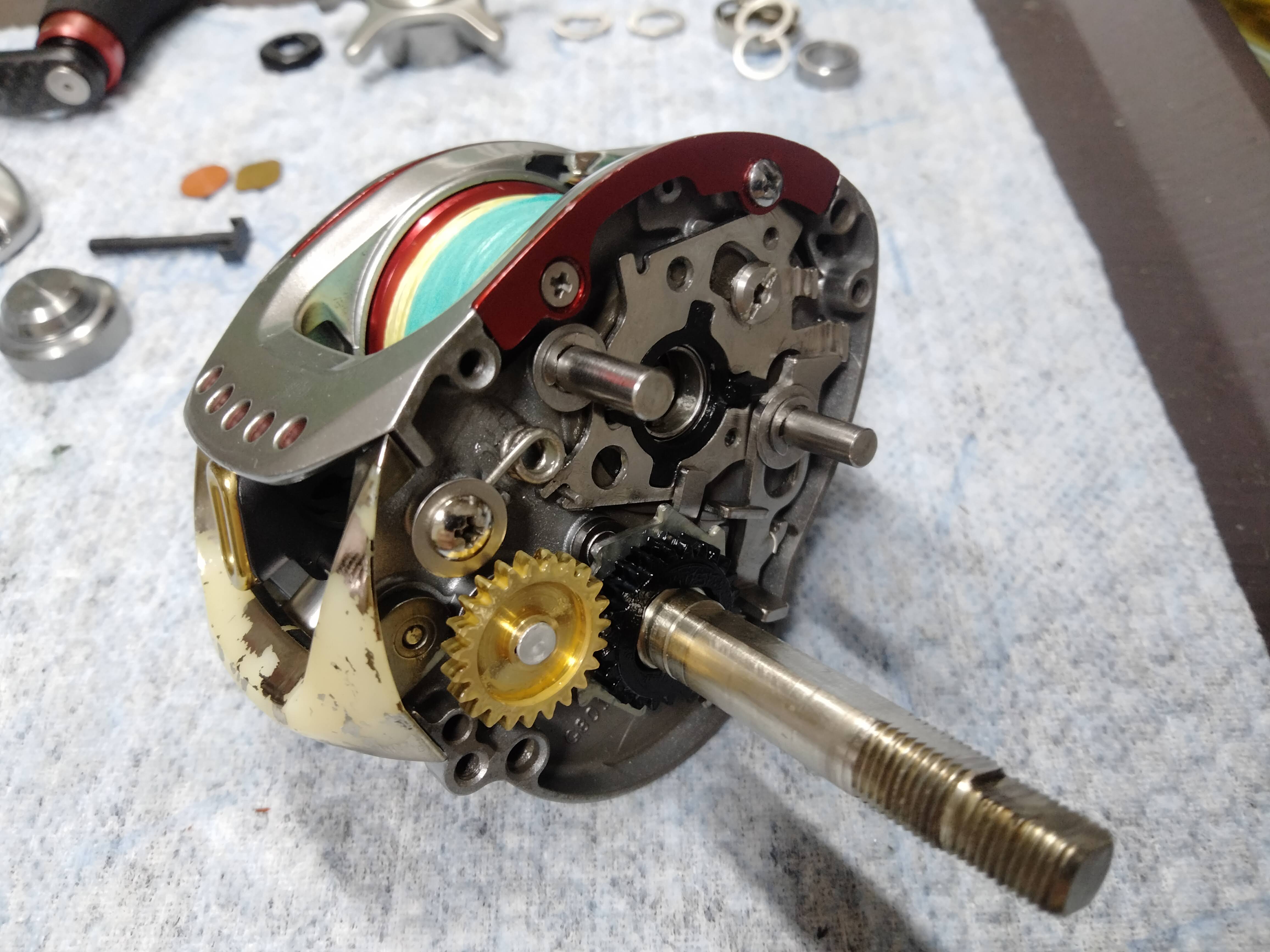 レビュー高評価のおせち贈り物 TDジリオン100SHL整備その② reelmaintenance-higarageのブログ | ダイワ