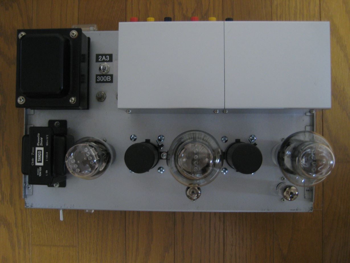 300B/2A3兼用 コンパチブル・シングル・アンプの製作(3 300B/2A3兼用 コンパチブル・シングル・アンプの製作(3