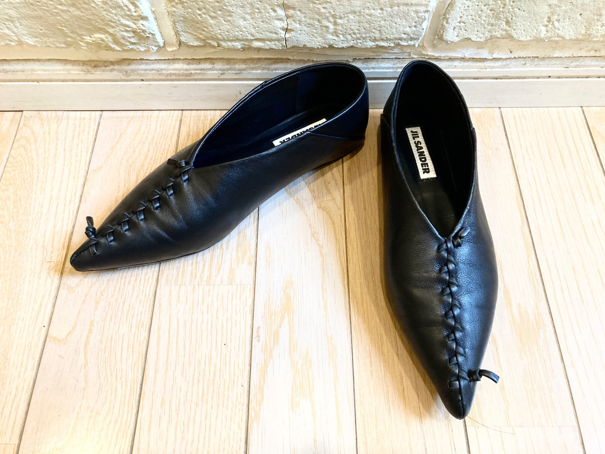 JIL SANDER ポインテッドトゥシューズ。 | 仕事と育児ときどき毒 JIL SANDER ポインテッドトゥシューズ。 | 仕事と育児ときどき毒