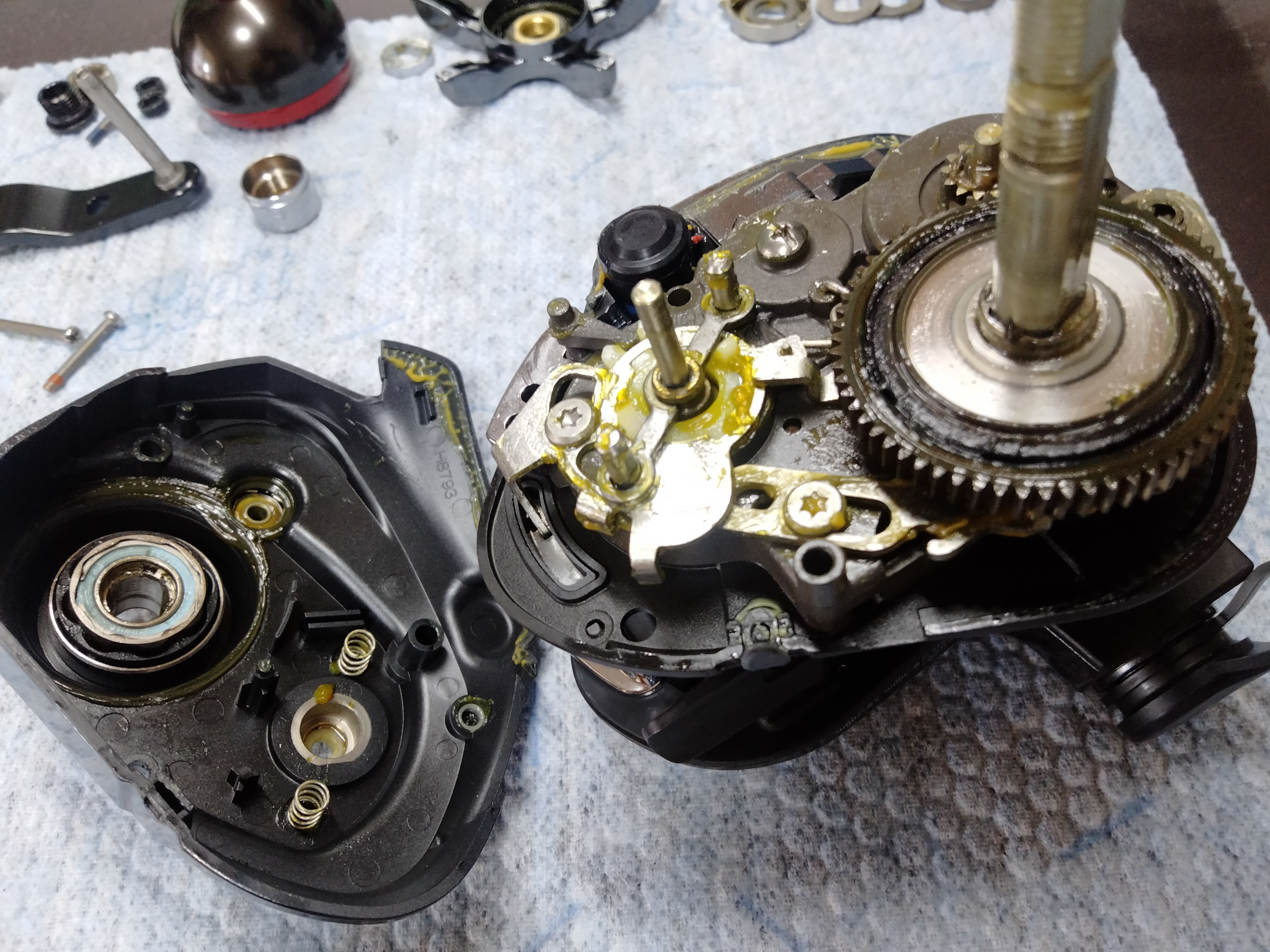 19シーボーグ200J参考整備その① | reelmaintenance-higarageの 19シーボーグ200J参考整備その① | reelmaintenance-higarageの