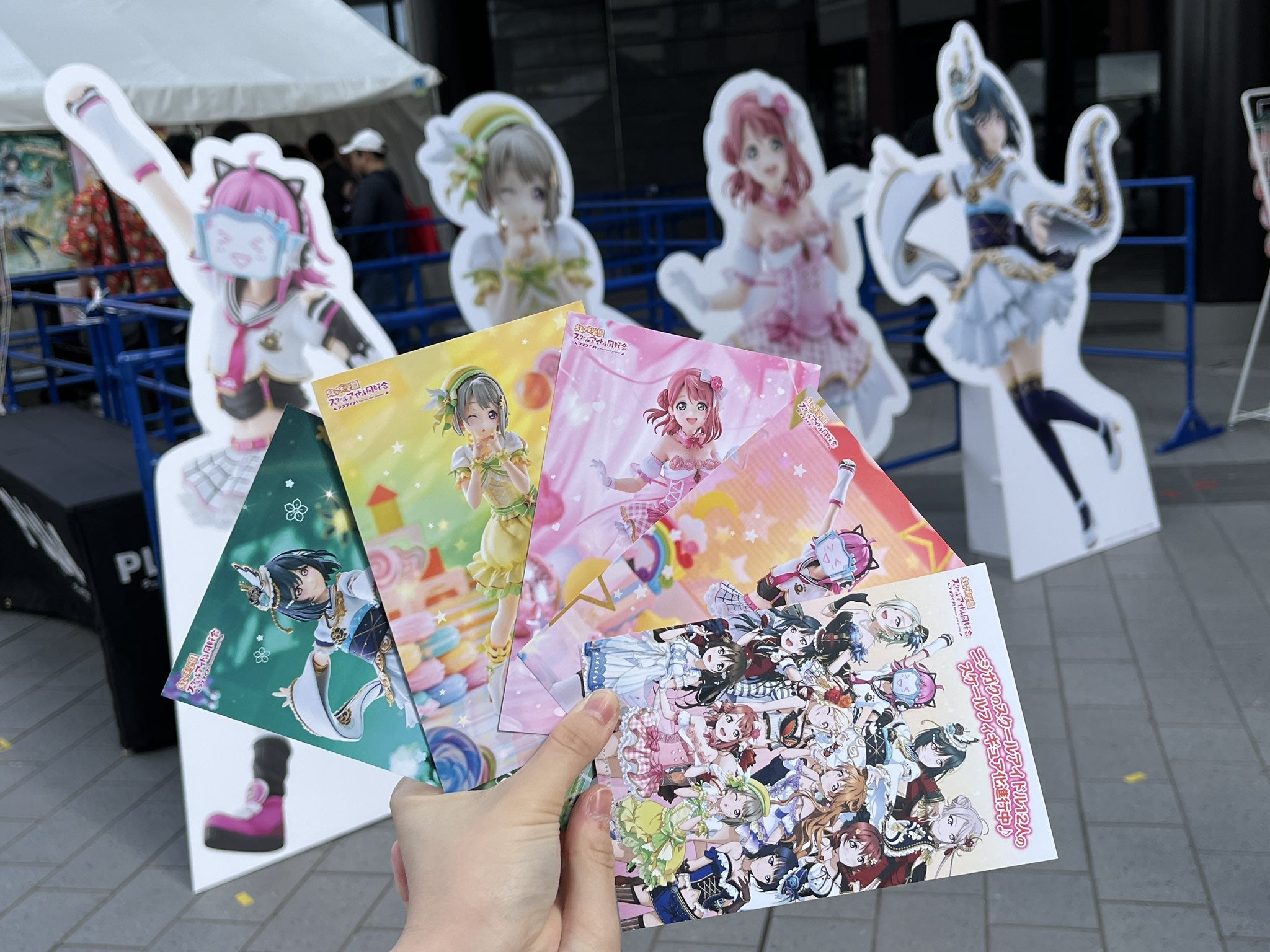 ラブライブ！ニジガク7thライブにてフィギュアコーナーを出展しました