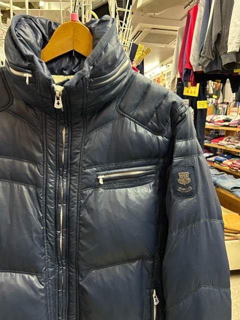 ディーゼル DIESEL ダウンジャケット ライダース風 フード収納 ディーゼル DIESEL ダウンジャケット ライダース風 フード収納