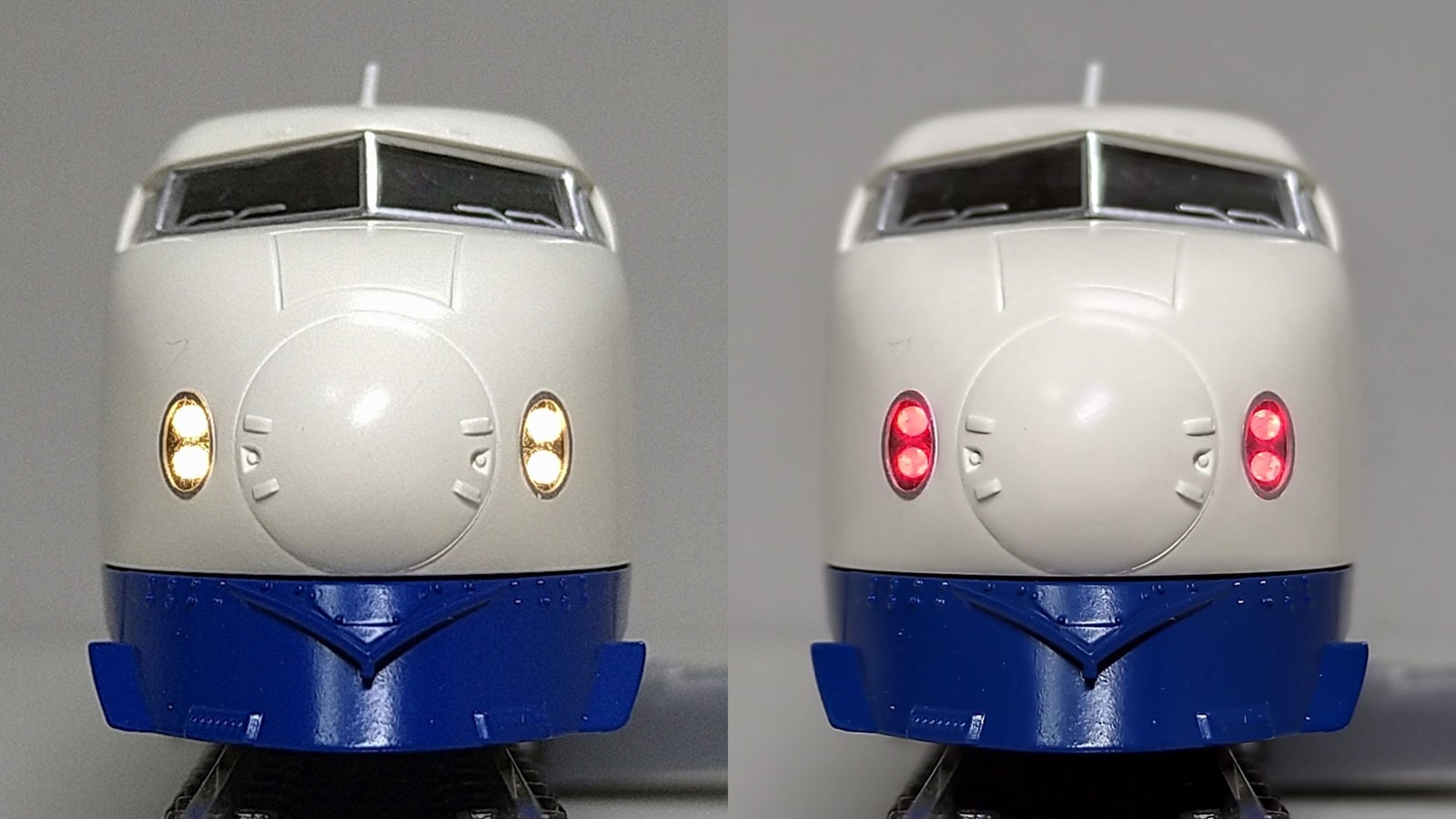 TOMIX 0系7000番台 ライトの縦2灯化改造 | 模型工房K-702