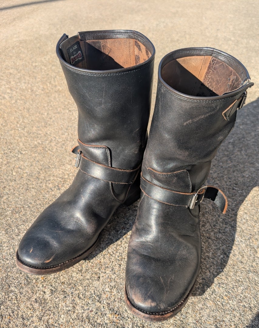 ジェラード エンジニアブーツ 経年変化⑧ | my boots 備忘録+α+β ジェラード エンジニアブーツ 経年変化⑧ | my boots 備忘録+α+β