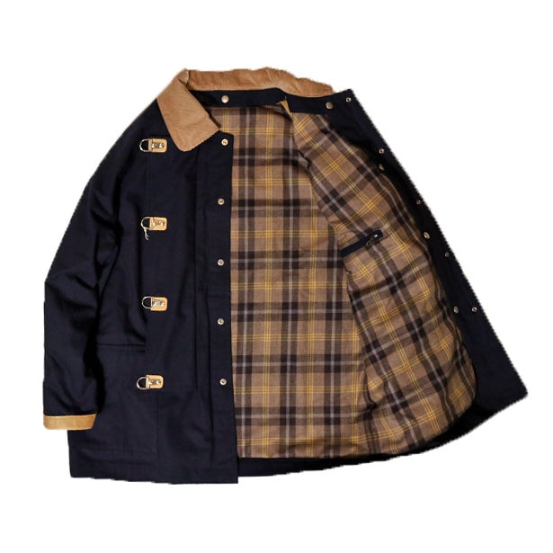 クラシックで落ち着いたデザインのFIREMAN COAT – TSUGU クラシックで落ち着いたデザインのFIREMAN COAT – TSUGU