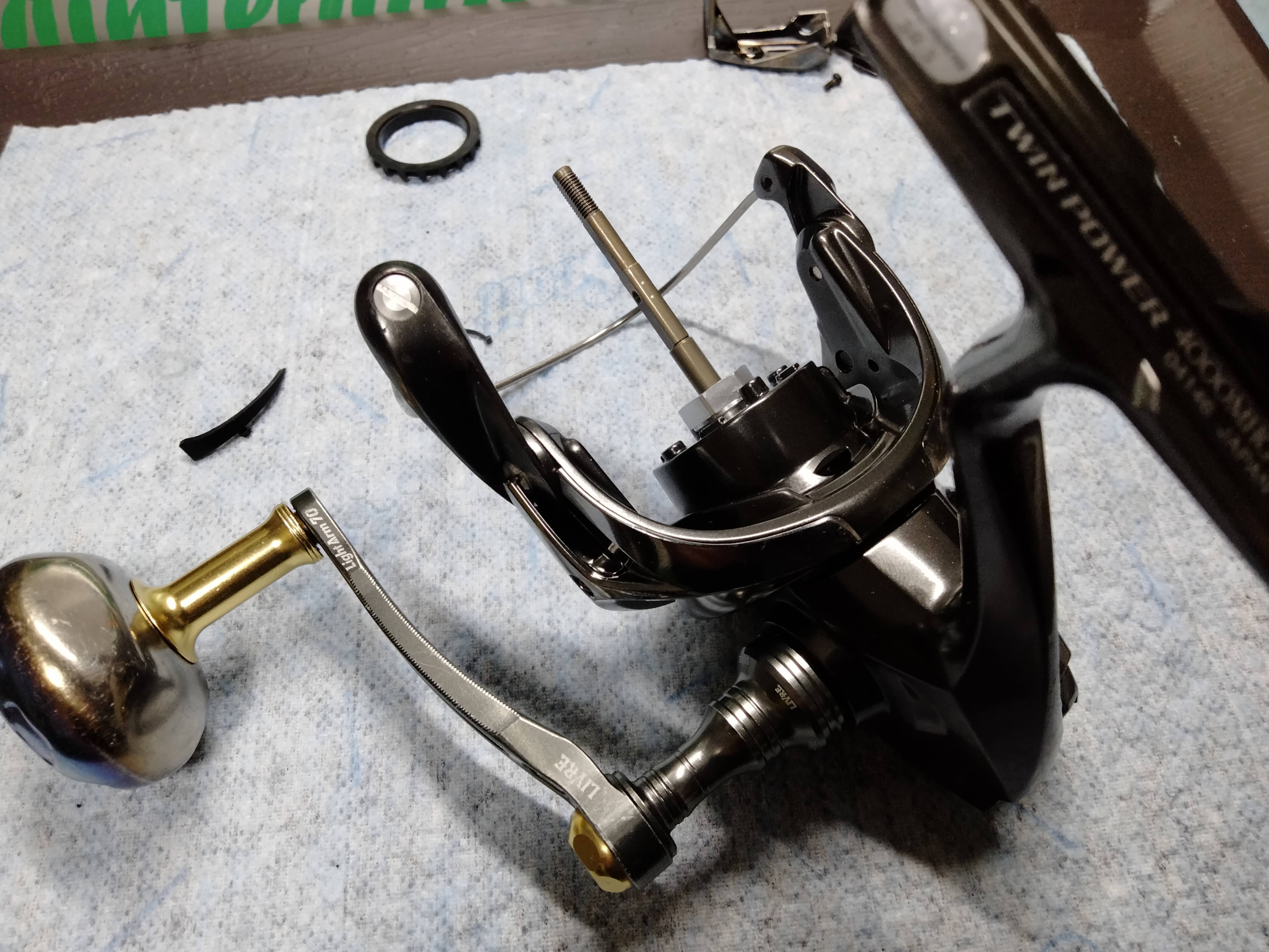 20ツインパワー4000MHG整備その② | reelmaintenance-higarageの 20ツインパワー4000MHG整備その② | reelmaintenance-higarageの