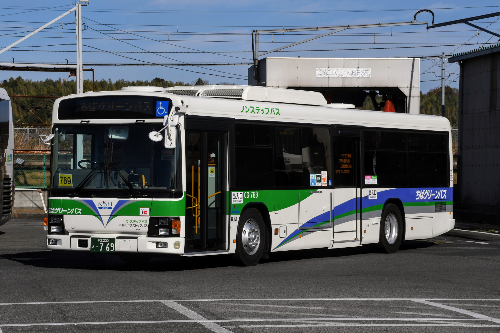 京成バス千葉イースト 0769 | 干潟の駐車場 京成バス千葉イースト 0769 | 干潟の駐車場