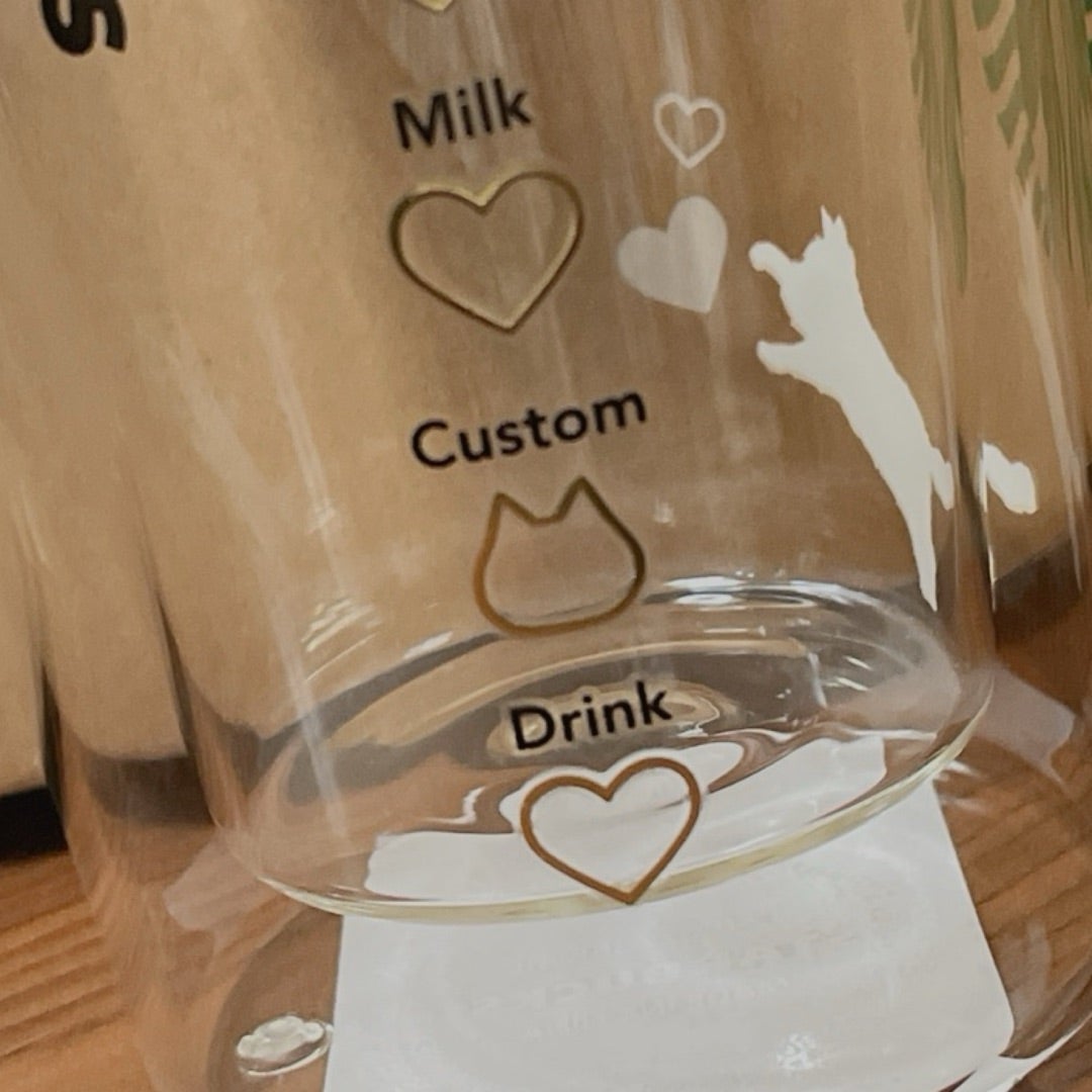 スタバ バレンタイン2025耐熱ダブルウォールグラス355ml | まろ スタバ バレンタイン2025耐熱ダブルウォールグラス355ml | まろ