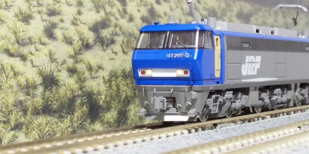 KATO EF200 新塗色 入線‼️ (品番 3036-1 ) | oketa-mokeiのブログ KATO EF200 新塗色 入線‼️ (品番 3036-1 ) | oketa-mokeiのブログ