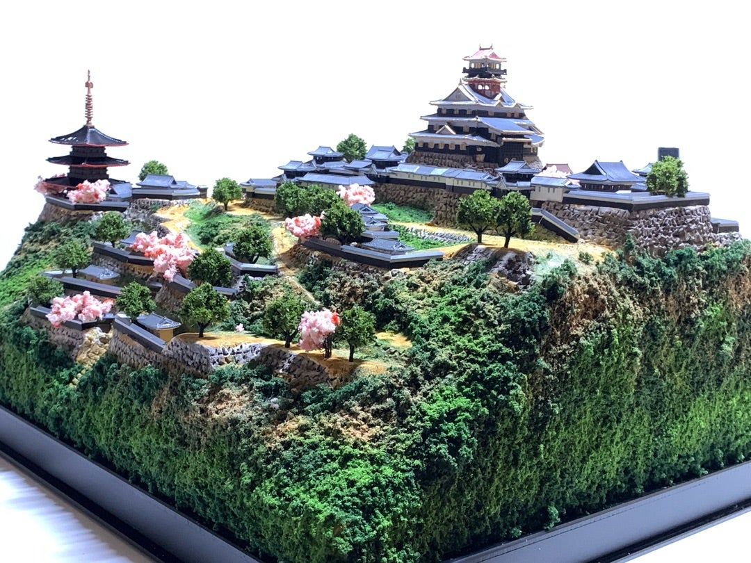 安土城A3クラスの完成 | お城のジオラマ鍬匠甲冑屋 安土城A3クラスの完成 | お城のジオラマ鍬匠甲冑屋