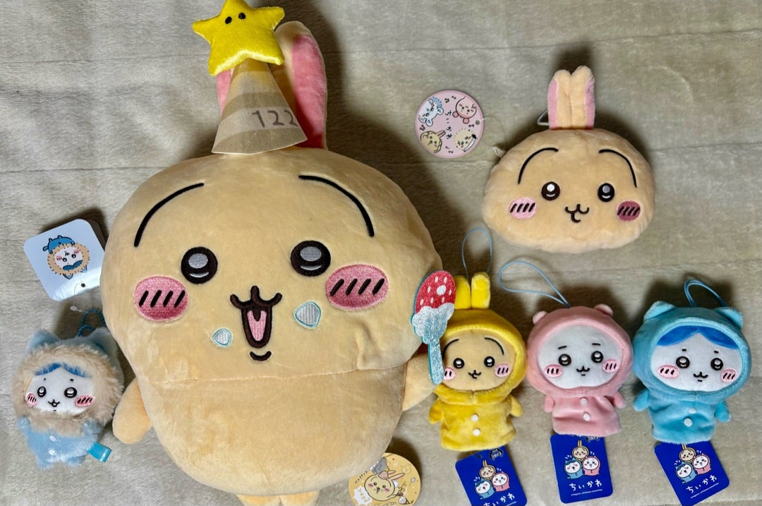 ちいかわ 誕生日なうさぎBIGぬいぐるみ | Koroのちいかわ多めの ちいかわ 誕生日なうさぎBIGぬいぐるみ | Koroのちいかわ多めの
