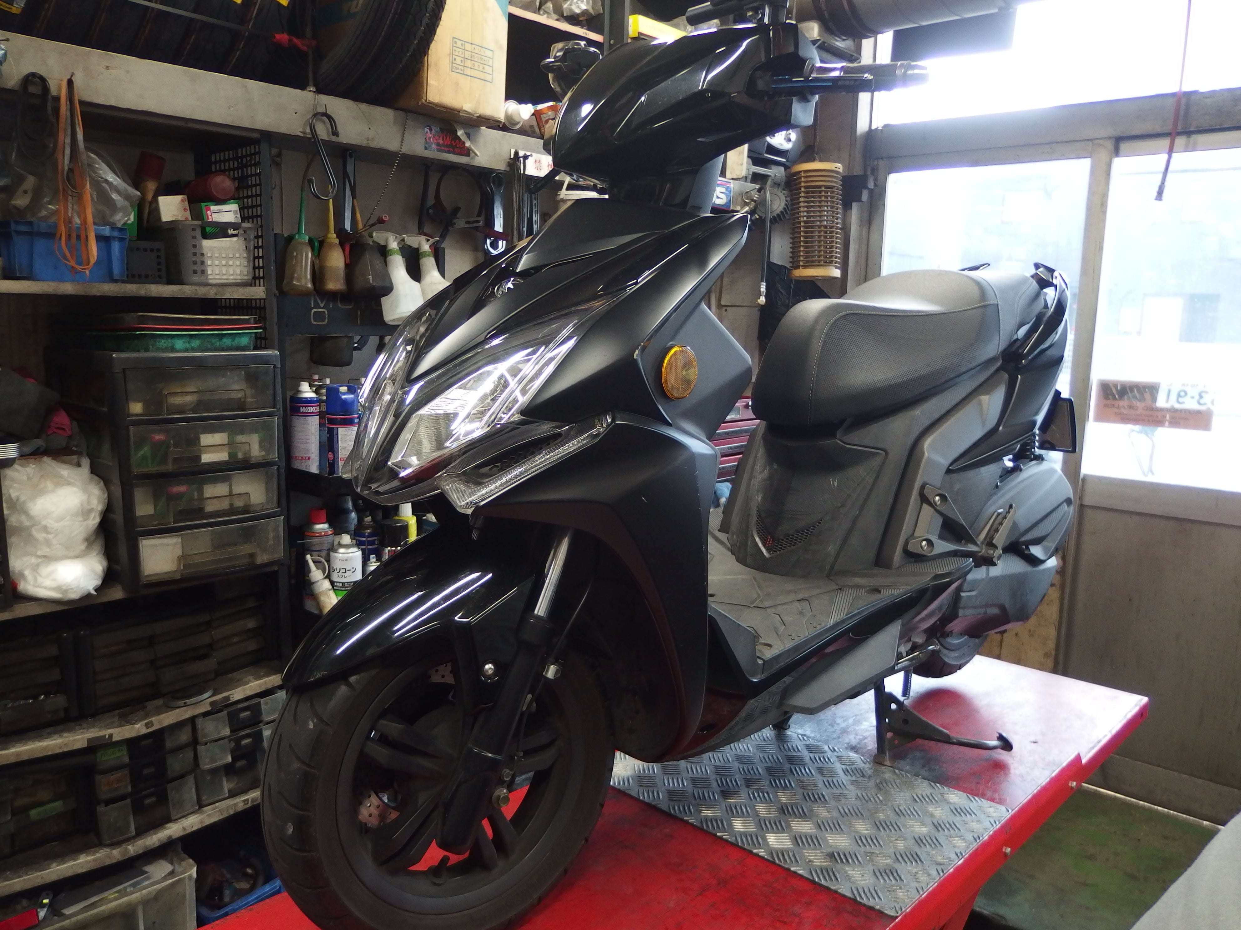 キムコ レーシングS150 定期点検(o^∇^o)ノ | M-factory 