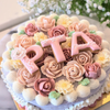お花いっぱいの生クリーム映えcake☆の画像