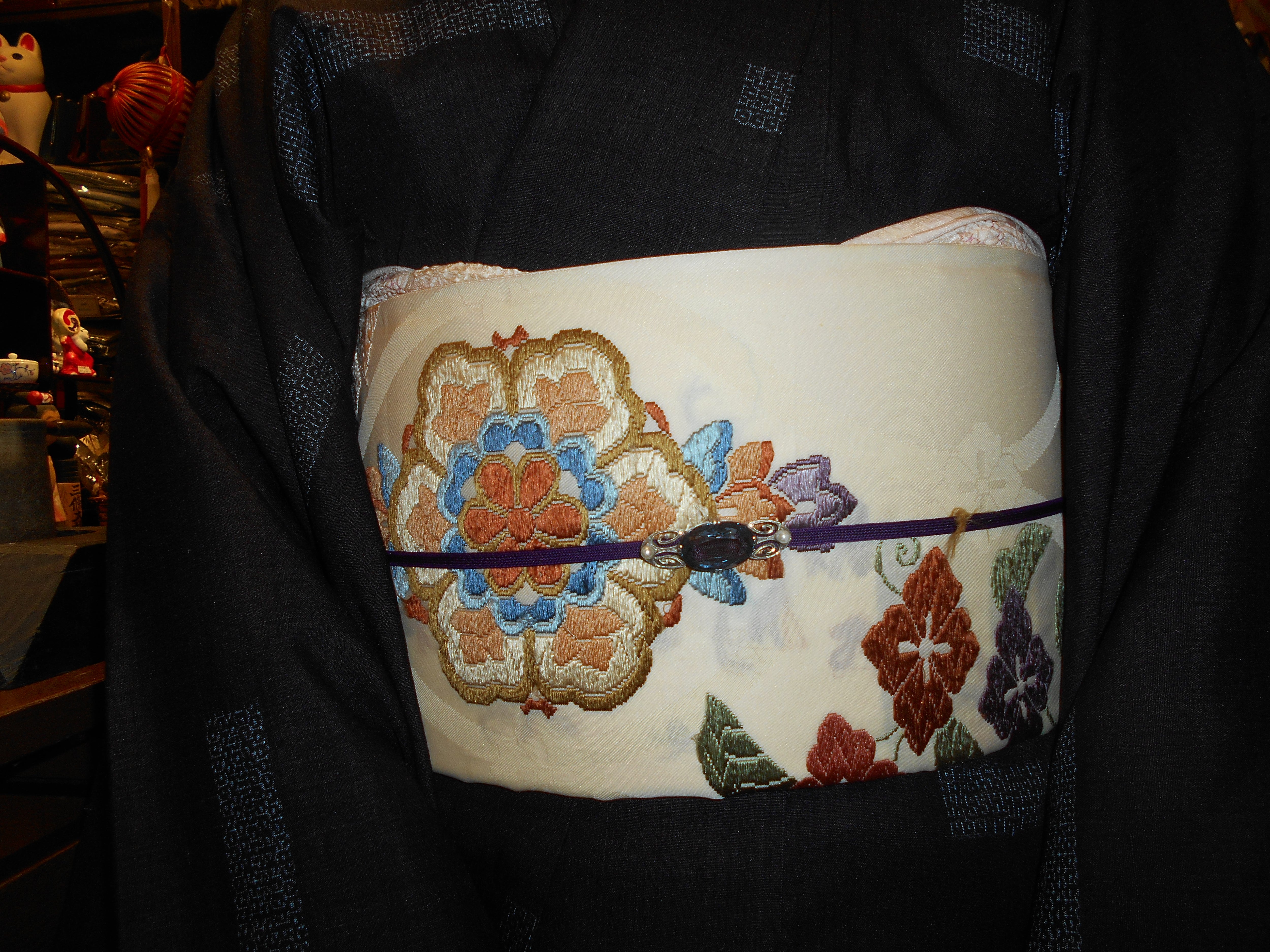 2025年4月13日の着物姿 My days with Kimono | いっ 2025年4月13日の着物姿 My days with Kimono | いっ