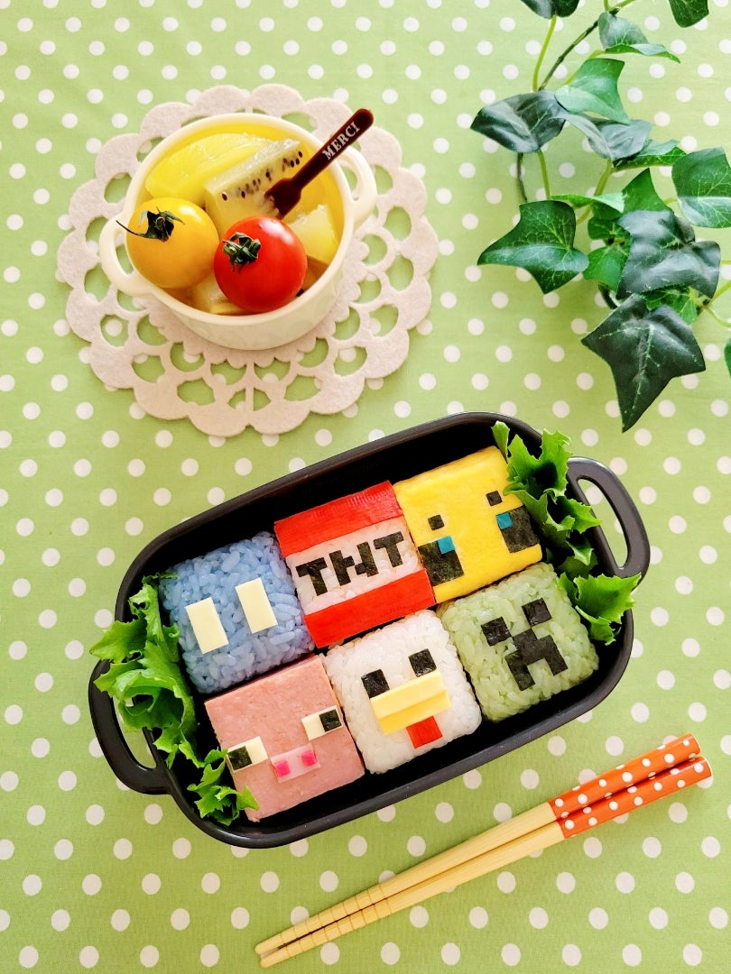 マイクラ キャラ弁