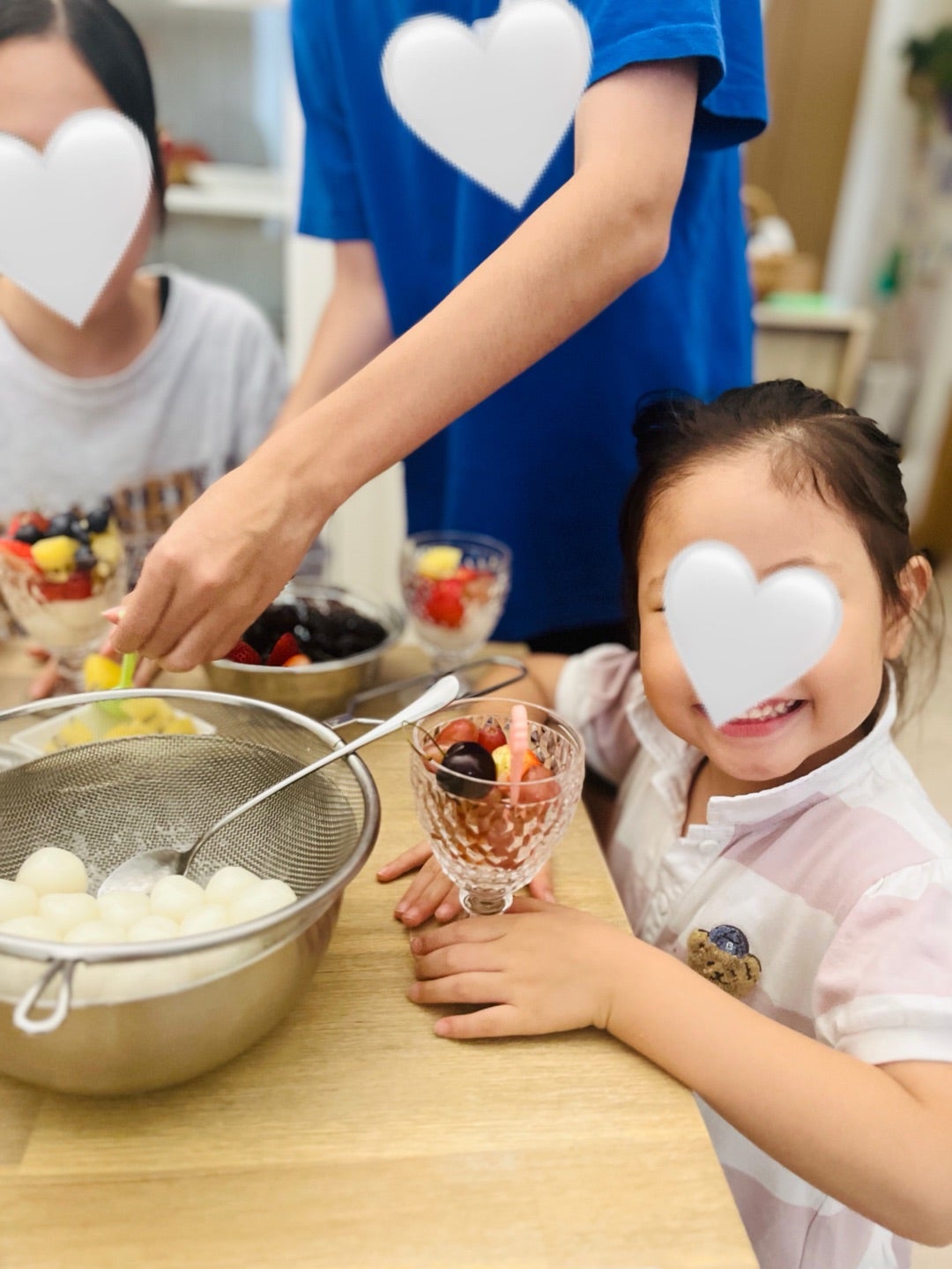 七夕のしらたまフルーツポンチと万能ガラスのうつわ | KAKOの子育て