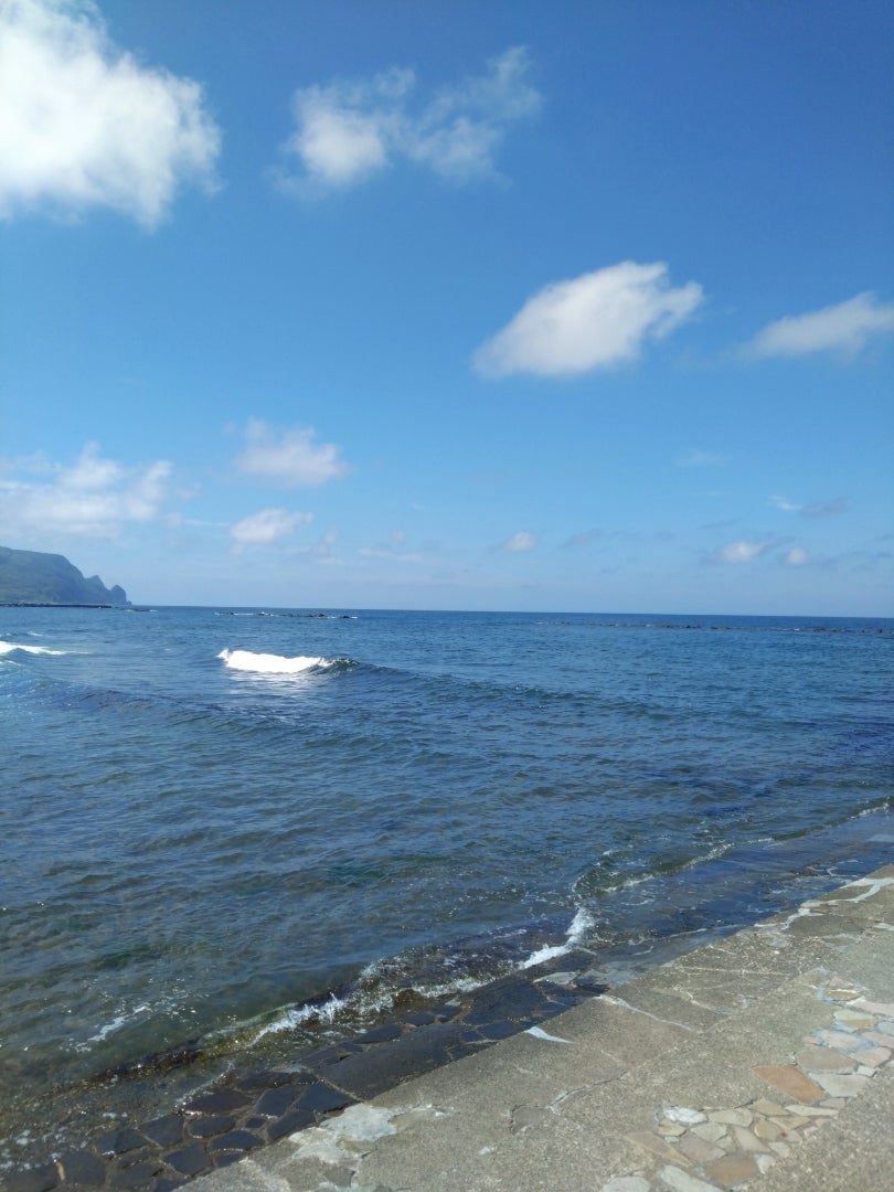 気分転換に海に来ましたの記事画像
