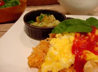 ふわ玉ソースのチキンライスの記事画像