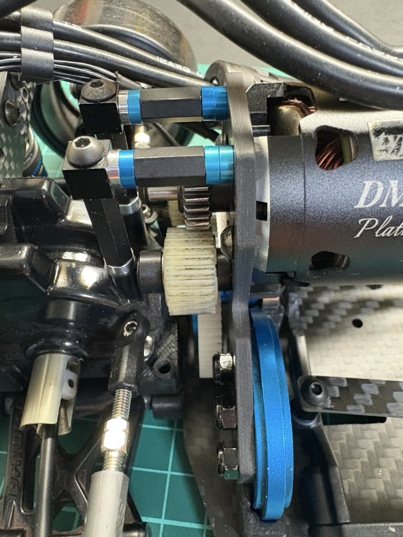 TT02　 メタルガレージ　ハイマウントモーターマウント　DDSSアッパーデッキ TT02 メタルガレージ ハイマウントモーターマウント DDSSアッパー