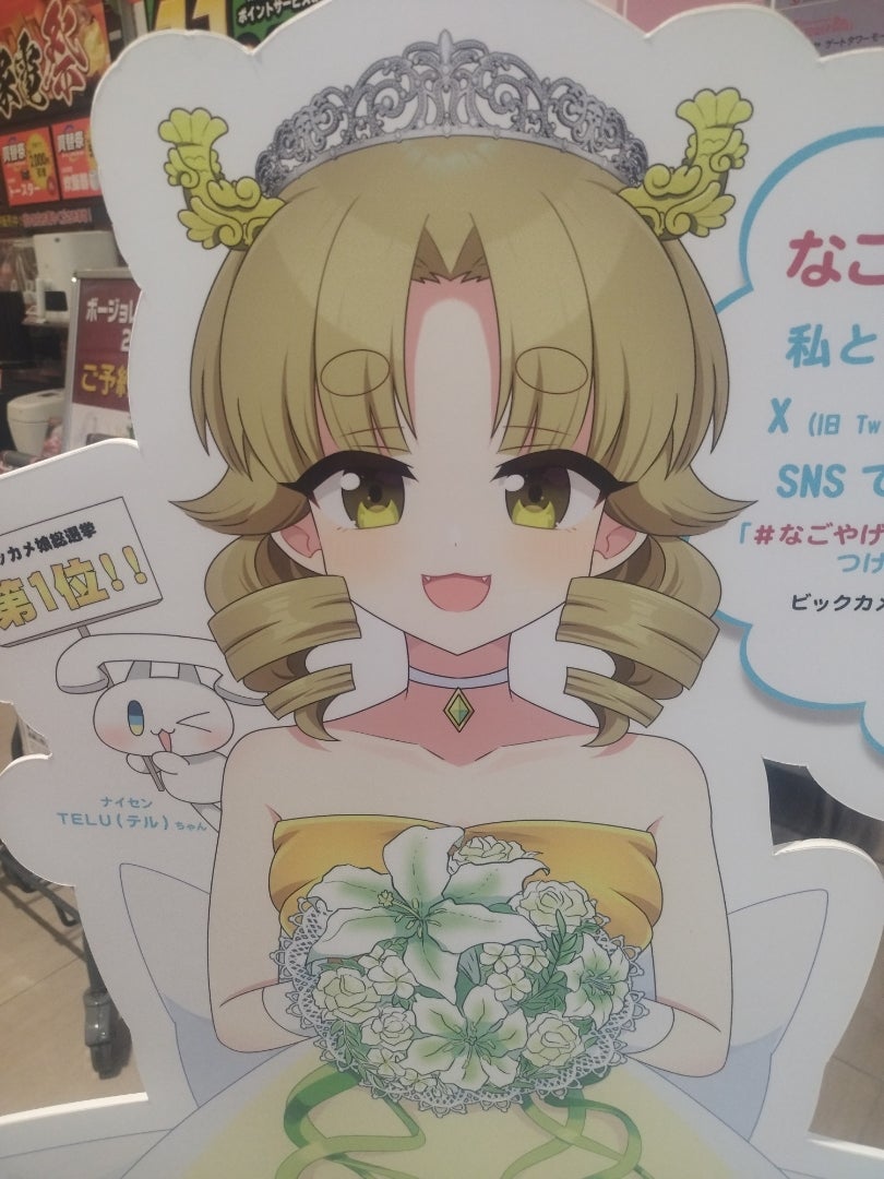 新品 ビッカメ娘 池袋 パソ館たん 新潟たん アクリルスタンド アクスタ GW 愛知】『第1位』なごやげ〜とたん ビッカメ娘総選挙記念パネル。 | お