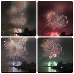 画像 名古屋港真冬の花火 の記事より 4つ目