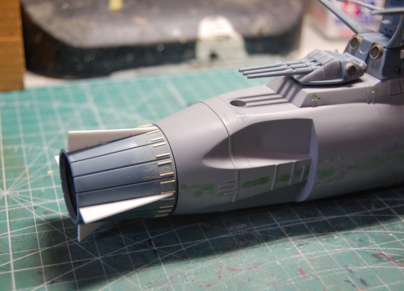 宇宙戦艦ヤマト 1/700 地球防衛軍旗艦 アンドロメダ 製作中1 