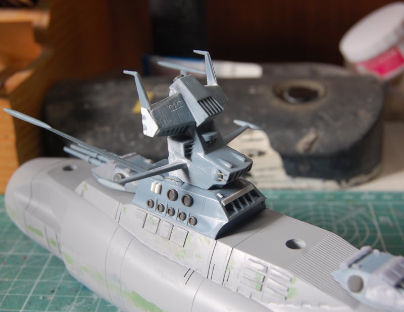宇宙戦艦ヤマト 1/700 地球防衛軍旗艦 アンドロメダ 製作中1 