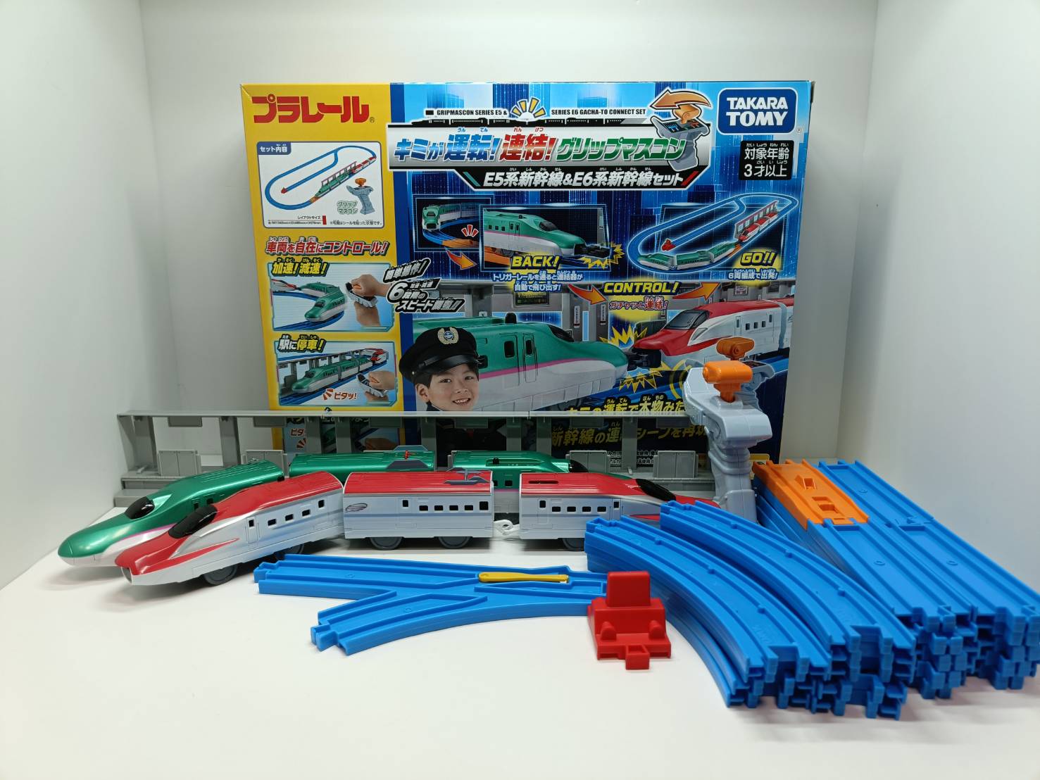 キミが運転!連結!グリップマスコン E5系新幹線＆E6系新幹線セット① 