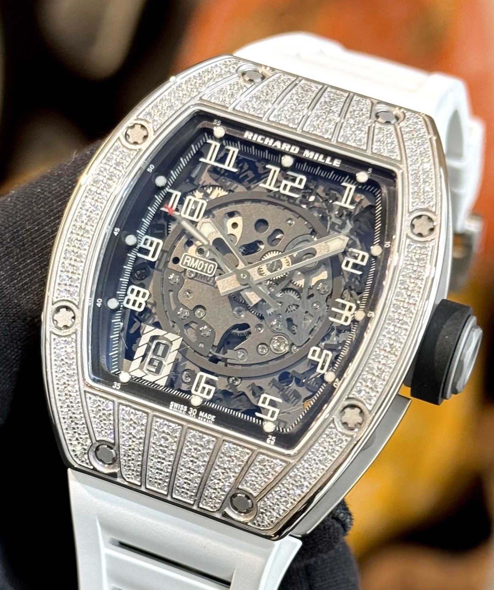 RICHARD MILLE】RM010 WG ダイヤモンドモデルが入荷いたしました 