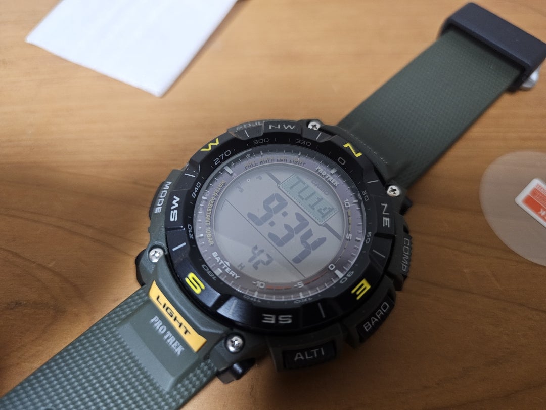 CASHIO PRO TREK PRG-340-3JF | ガレージ ペスカ