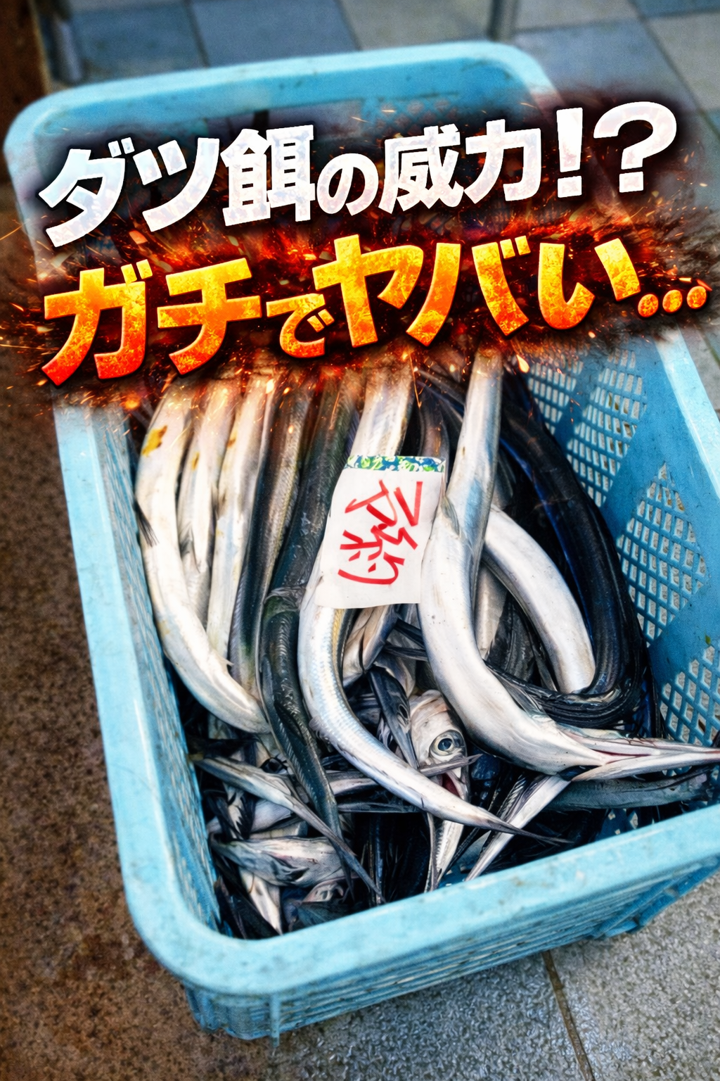 ダツ餌の威力！？ガチでヤバい… #fishingの記事画像
