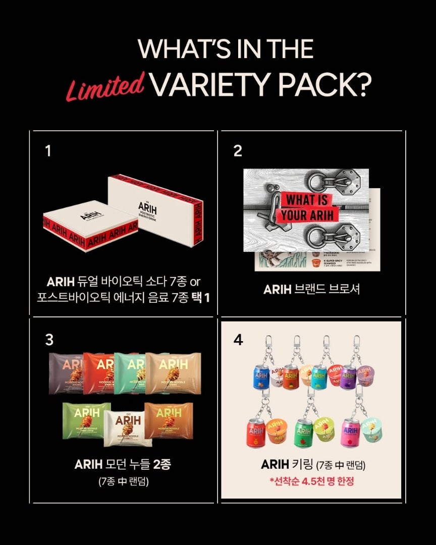 BTS】『ARIH』LAUNCH 限定バラエティパック発売 | Bコレ BTSの情報収集