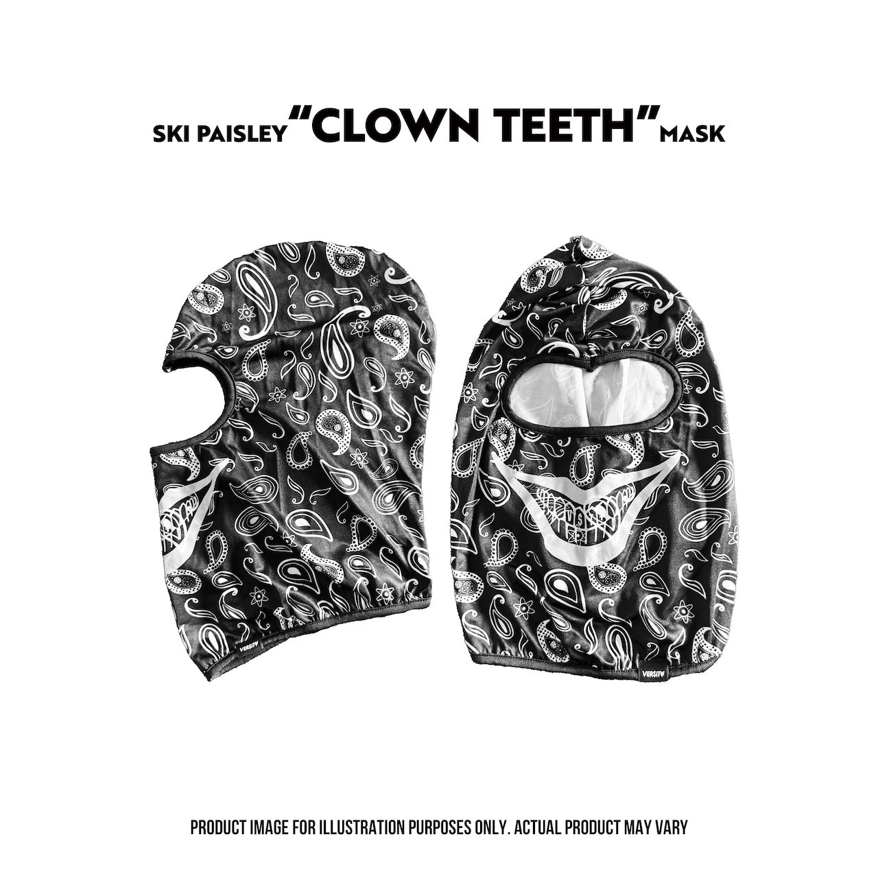 SKI PAISLEY "CLOWN TEETH" MASKの記事画像