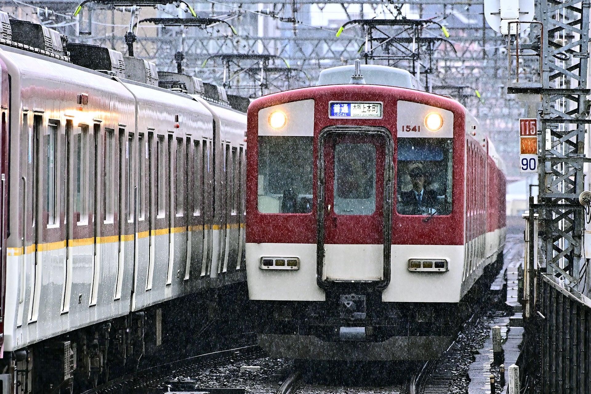 近鉄奈良線・大阪線平日朝ラッシュ時ダイヤ定点観測13～奈良線阪神車