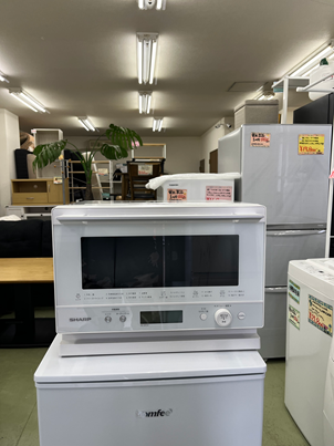 2023年製SHARP 電子レンジ入荷しました！ シャープ、シンプル操作の 