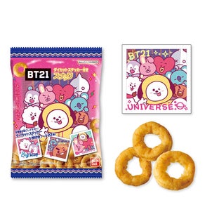 BT21ダイカットステッカー付きスナックどこで売ってる？コンビニ・ヨドバシなど取り扱い店舗の画像