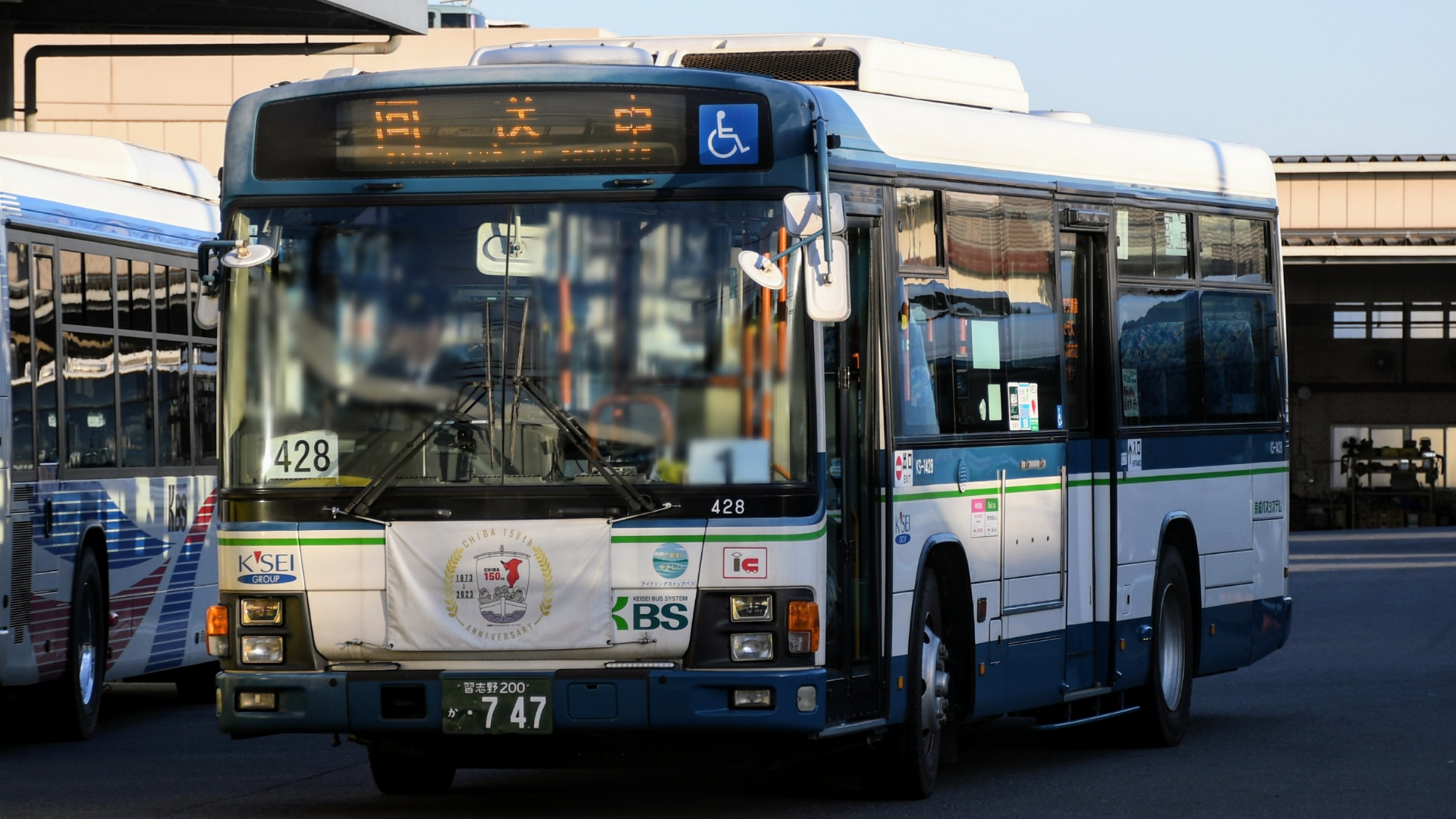 京成バス千葉セントラル 1428 | 干潟の駐車場
