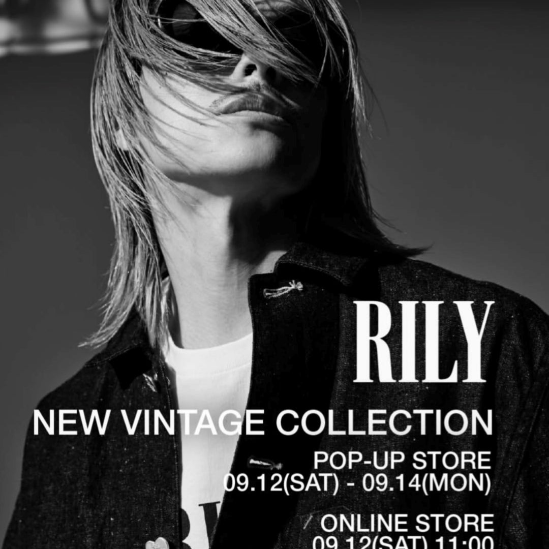 三代目JSB 今市隆二 RILY POP-UP STORE チケット発売開始 防弾少年団