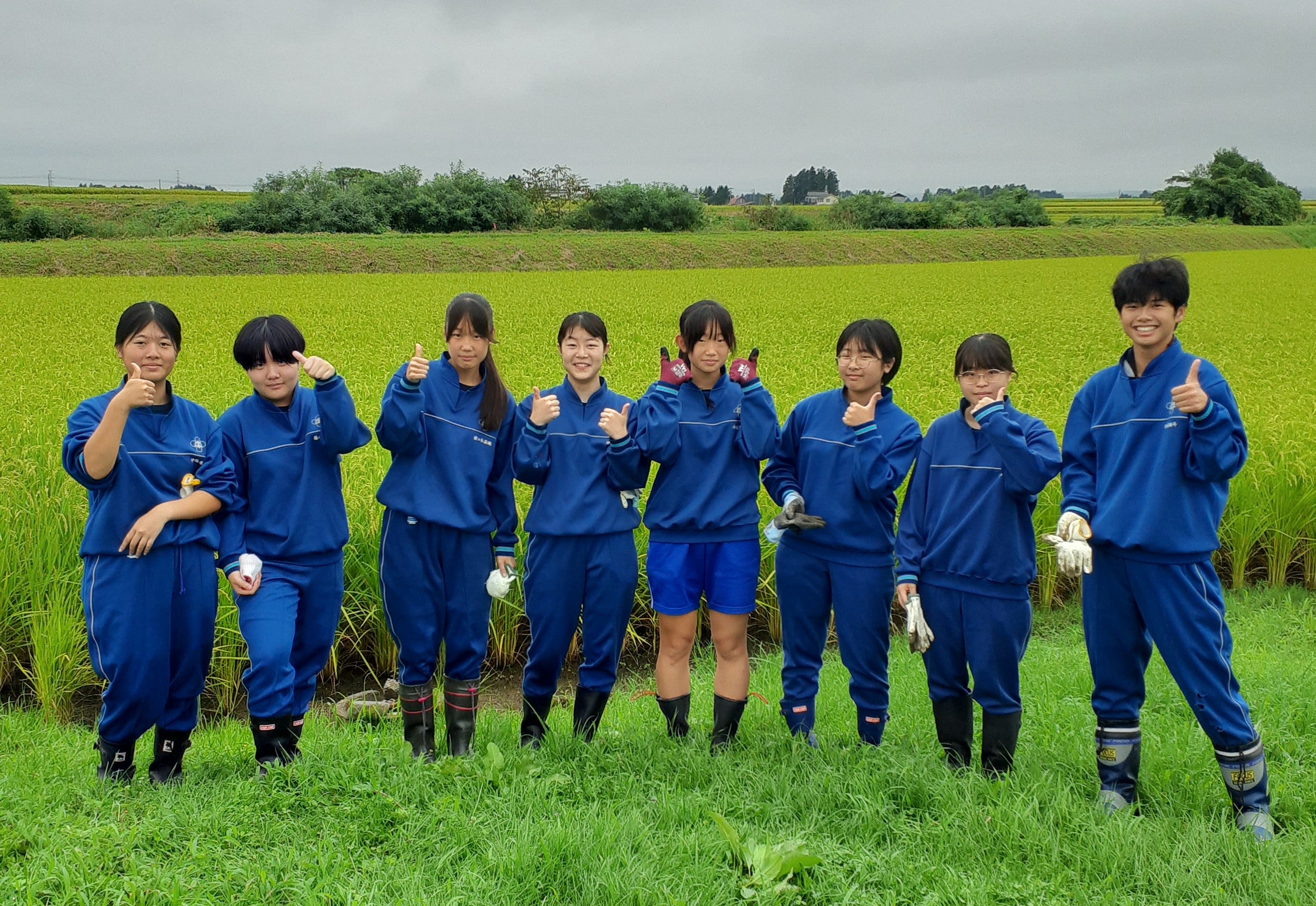 2026北上市立飯豊中学校２年生様お手伝いいただきました!ありがとうございます!の記事画像