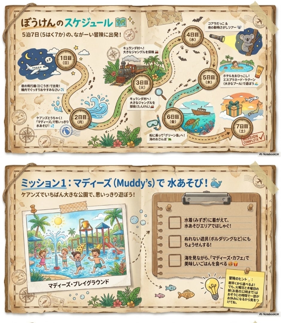 ケアンズ旅行番外編の記事より