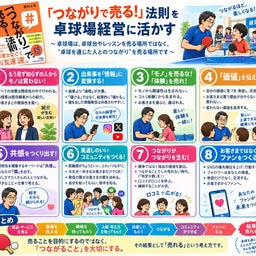 画像 「これからの卓球場経営(つながりで売る)」 の記事より 2つ目