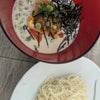 ごま豆乳とうふニンニクラー油ソーメンの画像