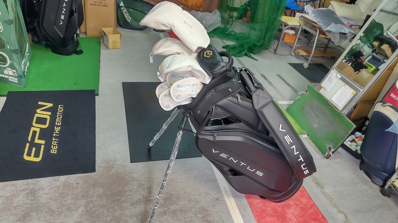 ゴルフクラブ× #ゴルフ× #エポン× #EPON× #VENTUS× #キャディバッグ