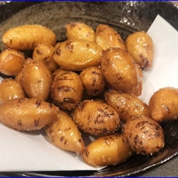揚げたてアピオスの素揚げ