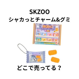 SKZOO シャカっとチャーム&グミはどこで売ってる？コンビニ・イオンなど販売店まとめの画像