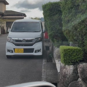 曲がり角付近にの画像