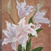 絵画教室　お花を描くの画像