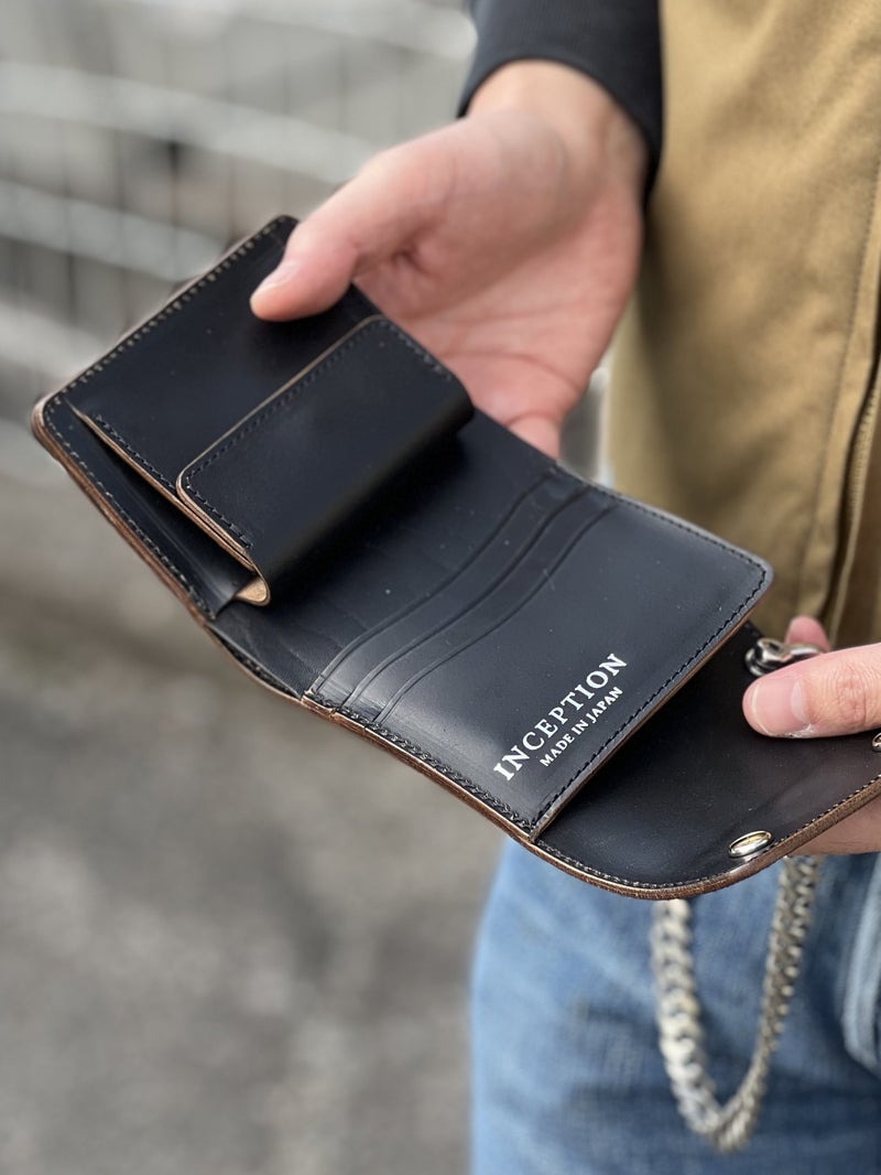 大人気！！ホースバット(馬革)を使用したウォレットとチェーン